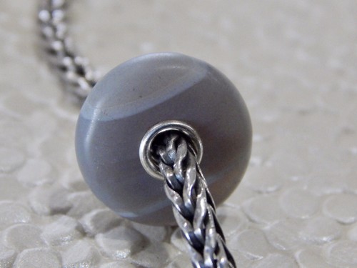 TROLLBEADS Gris Ágata Rayas CUENTAS #2 Evento SOLO 2018 MUY RARO (UNA CUENTA) ¡NUEVO! - Imagen 12 de 17