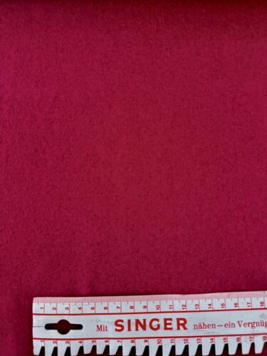 HILCO Damen Strickstoff 175cm br. Strick Pulloverstoff Strickware GILLO weinrot - Bild 2 von 10