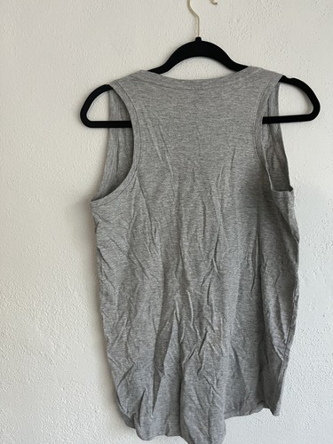 Instant Message Woman Gary Starry Muchroom Raceback Tank, Size Large - Picture 6 of 6