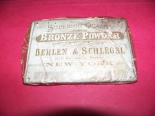 Behlen & Schlegel Frankfort Street New York Bronze Powder