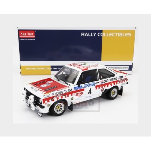 1:18 SUNSTAR Ford Escort Mkii Rs 1800 #4 Rally 1000 Lakes 1975 Makinen SS4856 Mo - Picture 2 of 2