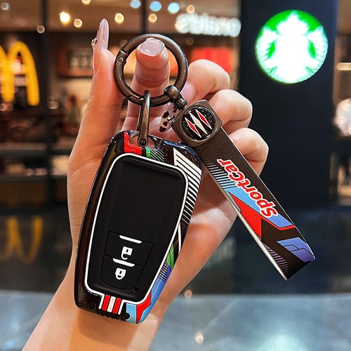 Car Key Case Cover Key Bag for Toyota Prius Camry Corolla C-HR CHR RAV4 Prado - Picture 14 of 40
