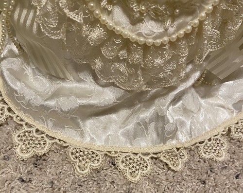 Franklin Heirloom 23" Porcelain BRIDE Doll   Blue Eyes Excellent! - Picture 11 of 24