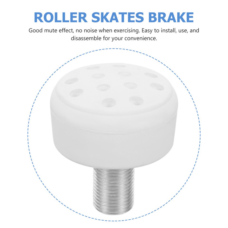 2pcs Roller Skate Stoppers Replacement Roller Skates Brakes Stoppers