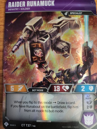 Transformers TCG Siege 1 War for Cybertron Wave 3 personaggi grandi *carta scegli* - Foto 18 di 27