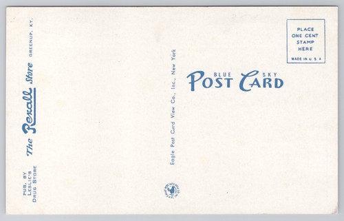 Ohio River in Greenup Kentucky Postkarte - Bild 2 von 2