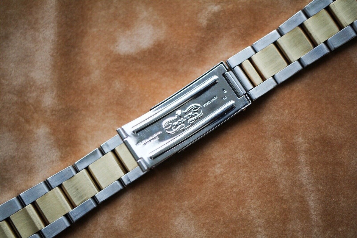Rolex 78363 GMT 1675-3 Steel Gold Vintage Bracelet Year 1977 Rolex 78363 GMT 1675-3 Steel Gold Vintage Bracelet Year 1977