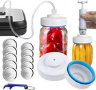Mason Jar Vacuum Sealer and Accessory Hose Compatible with Foodsaver Vacuum Seal