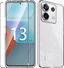 For XIAOMI REDMI NOTE 13 PRO 5G CASE + TEMPERED GLASS SCREEN PROTECTOR DISPLAY