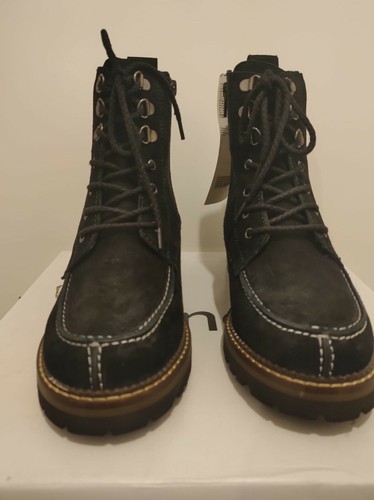 Amazon Find Women Ankle Boots - Ladies Black Ankle Booties - Black Shoes RRP £90 - Picture 11 of 12