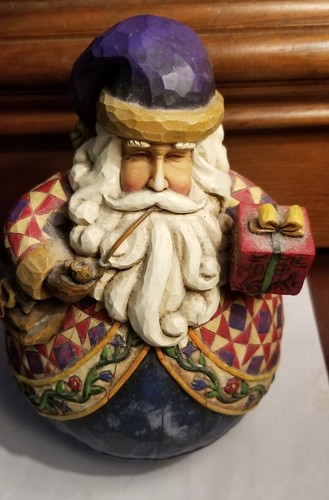 Jim Shore Enesco Santa THE SEASON OF GIVING 4002417 Roly Poly Figure 2005 - Picture 2 of 7
