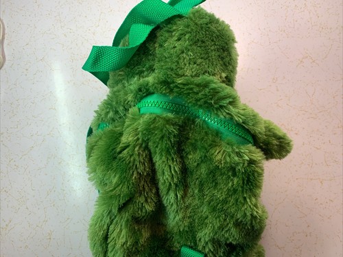Lynco Critter Collection Backpack Plush Dragon/Alligator Green Yellow - Picture 10 of 13