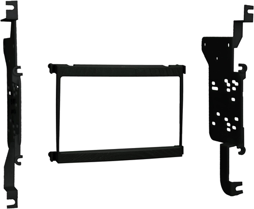 Doppel DIN Einbausatz für 1992-2000 Lexus SC300 und SC400 - Schwarz - Bild 7 von 12