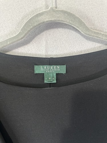 LAUREN Ralph Lauren Gr. 8 Atemberaubendes Faux Wickelkleid Raffung Rüschen gefüttert - Bild 5 von 9