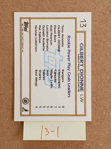 1992-93 TOPPS HOCKEY TRADING CARDS 1-130 YOU PICK 50% OFF 2 + - Picture 27 of 371