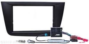 Radio Blende für SEAT Altea Toledo Doppel ISO Einbau Rahmen Kabel Adapter DIN Radio Blende für SEAT Altea Toledo Doppel ISO Einbau Rahmen Kabel Adapter DIN