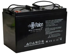 Raion 12V 100AH Deep Cycle Battery For Trolling Motor Home RV Boat Camping Solar