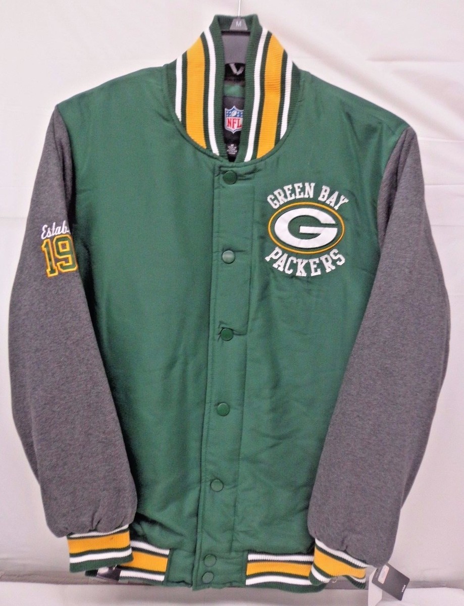 Green Bay Packers Men's G-III Original Varsity Jacket 756 | eBay