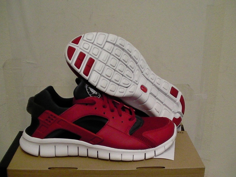 Nike huarache free courir fonctionnement chaussures re & noir Taille 10 us Nike chaussures huarache free courir fonctionnement chaussures Nike re & noir Taille 10 us 817411