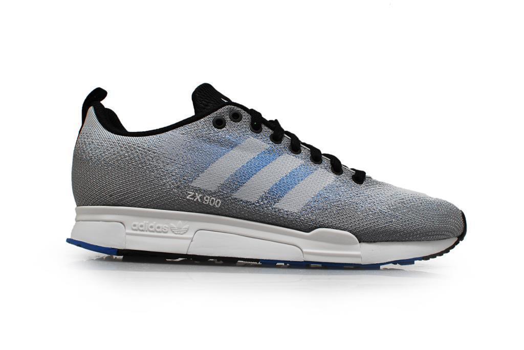 Mens ADIDAS ZX 900 WEAVE Grey Blue Textile Casual Trainers B26526 Mens ADIDAS ZX 900 WEAVE Grey Blue Textile Casual Trainers B26526