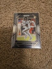 2022 Panini Chronicles Prizm Black Chris Olave RC Rookie Silver Saints