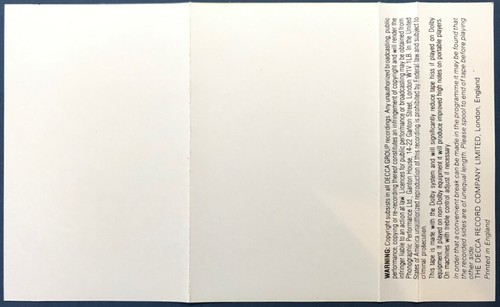 The Rolling Stones BEGGARS BANQUET Cassette **DIGITALLY REMASTERED** NEAR MINT - Picture 9 of 9