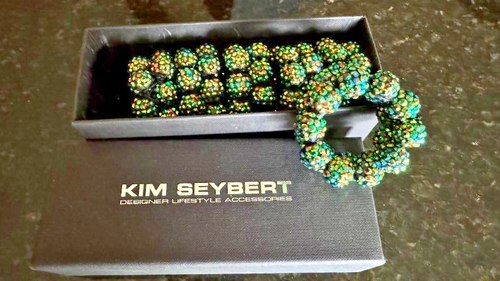 ANILLOS SERVILLETEROS KIM SEYBERT - Juego de seis - en caja original - Imagen 3 de 13
