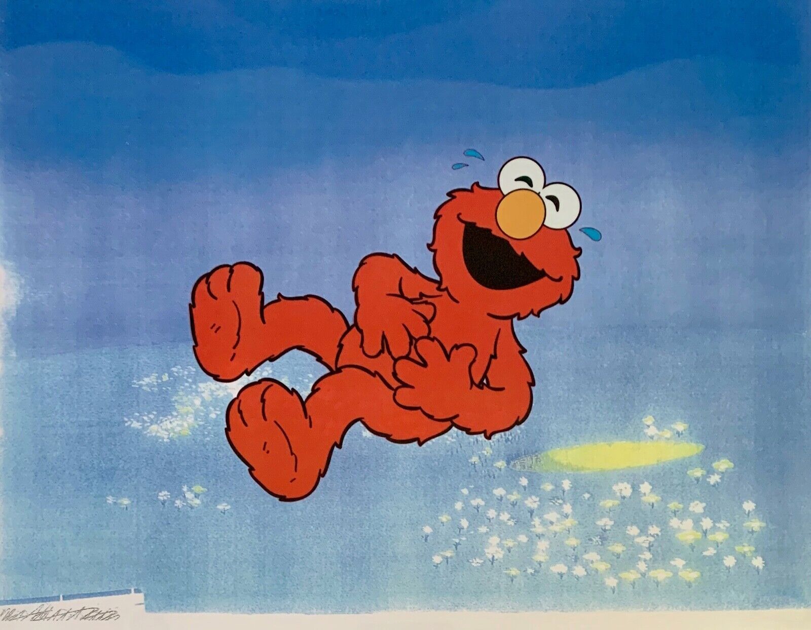 Sesame Street ELMO Animation Art Sericel Cel 11 Sesame Street ELMO Animation Art Sericel Cel 11