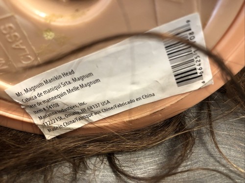 Mr. Magnum Manikin Head & Miss Michelle Manikin Head - Bild 14 von 16