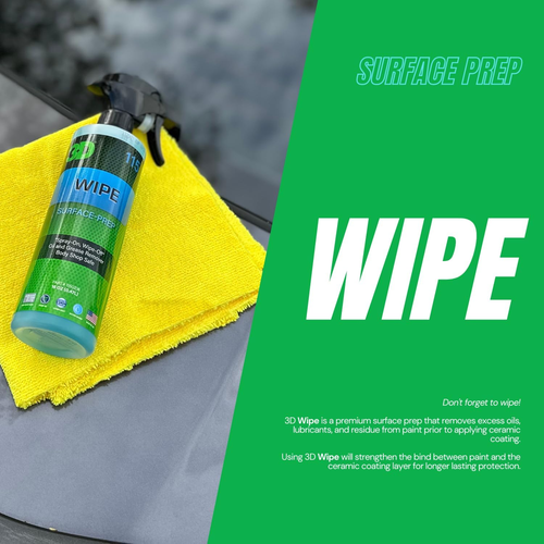 Wipe Ceramic Coating Surface Prep - Removes Excess Oils & Lubricants from Paint - Picture 2 of 12