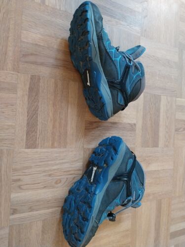 Salewa Wanderschuhe Gr. 36 Blau Schwarz Goretex JR Alp Trainer Mid GTX - Bild 4 von 14