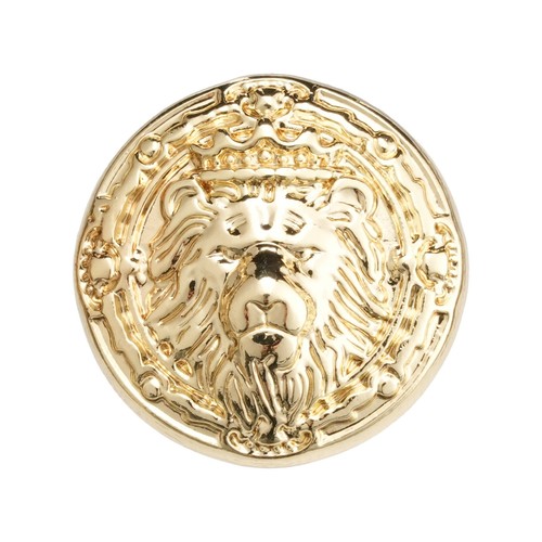 5pcs Lion Head Metal Button, Royal Style for Coats and Blazers Sewing DIY Crafts - Picture 6 of 6