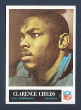 1965 Philadelphia Clarence Childs (RC) #116 New York Giants EX+