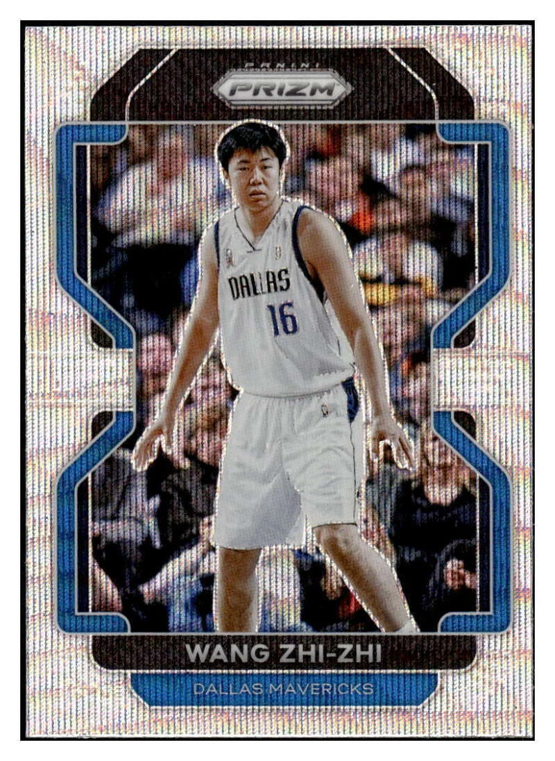 Wang Zhizhi RC 2021-22 Panini Prizm Silver Wave #273 ROOKIE NBA Maveric  ID:49549 | eBay