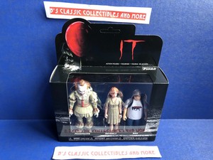 It-Movie-Pennywise-Beverly-amp-Ben-Figure-3-Pack-Funko-Horror-New
