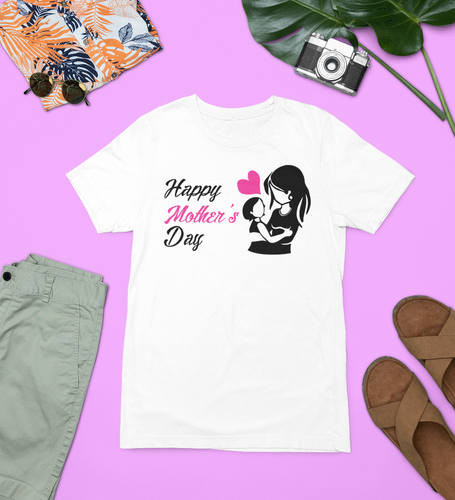 Happy Mother's Day T-shirt Family Mummy Kids Love Mom Celebration Party Gifts - Picture 19 of 23