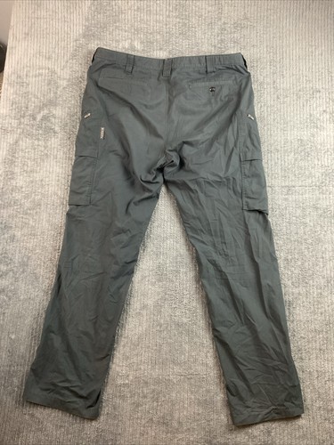 Delta Airlines Cargo Pants Men 42 Navy Blue Lands End Ripstop Employee Work - Picture 11 of 15