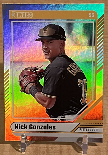 2024 Donruss Holo Nick Gonzales #24 Pittsburgh Pirates - Picture 1 of 18