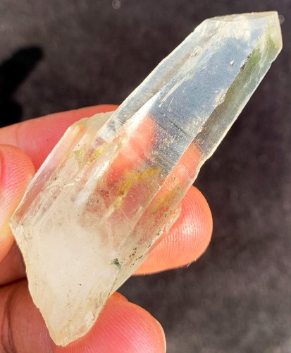 48,7 g Himalaya meditación energía canto cuarzo lemuriano cristal pionte ie3370 - Imagen 11 de 18