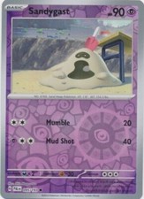 Reverse Holo Sandygast 095/193 Common Paldea Evolved Pokemon TCG