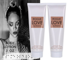 2 X RIHANNA ROGUE LOVE BODY LOTION 3 OZ ( PACK OF 2) NEW