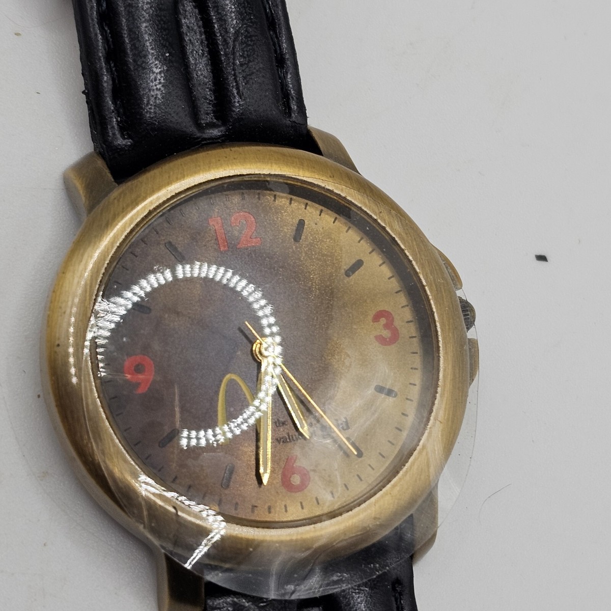 McDonald's 時計 Vintage Red McDonalds Watch The Official Ronald McDonald