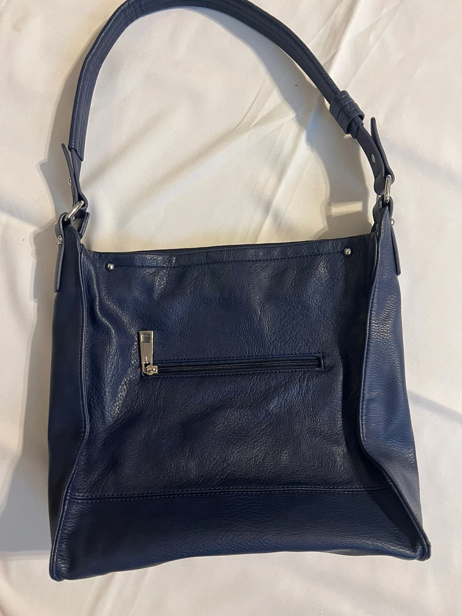Vintage Blue Convertible Backpack, Large Nylon Shoulder‎ Bag | Sondra Roberts Sondra Roberts | Bags | Sondra Roberts Blue Backpack | Poshmark main image 4