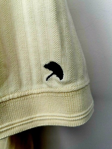 Arnold Palmer Men's Vintage Yellow Polo Golf Shirt - Picture 3 of 5