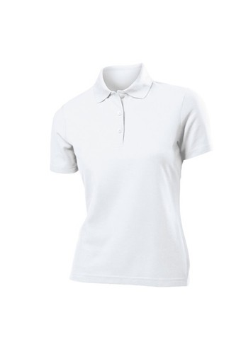 Womens Ladies Plain BLACK or GREEN 65/35 Polycotton Polo Sports Golf Shirt - Imagen 8 de 8