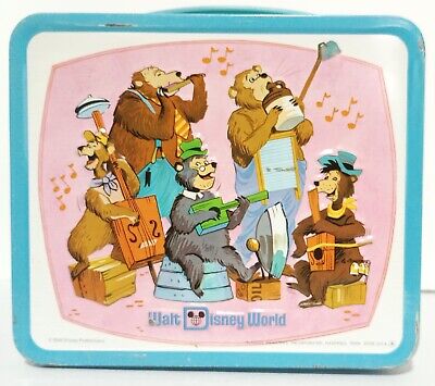Walt Disney World ランチBOX⭐︎BOTTLE（Aladdin） RARE - Vintage Aladdin 1976 Walt Disney World Lunchbox With