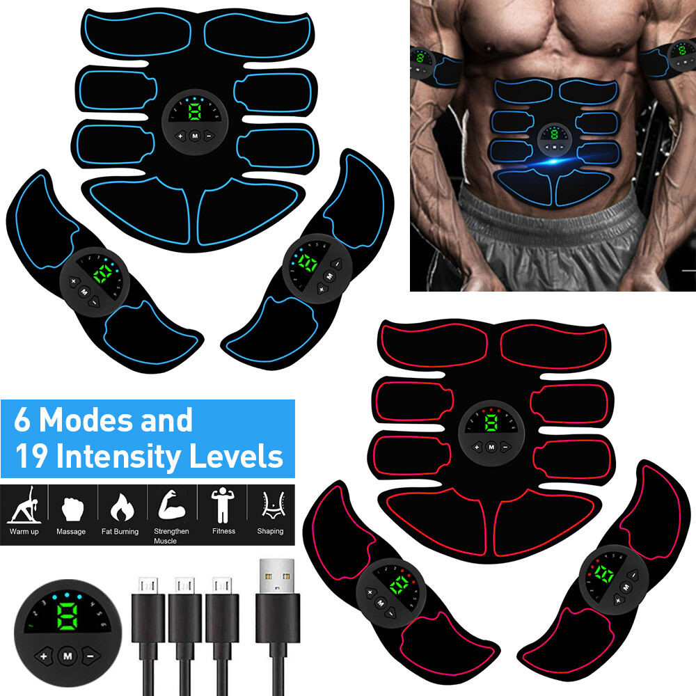 EMS ABS Stimulator Bauchmuskeltrainer Trainingsgerät Elektro
