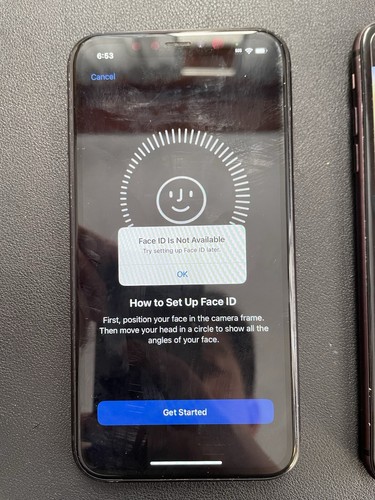 Used Black iPhone XR 256GB - Unlocked - Face Issue - Picture 5 of 6