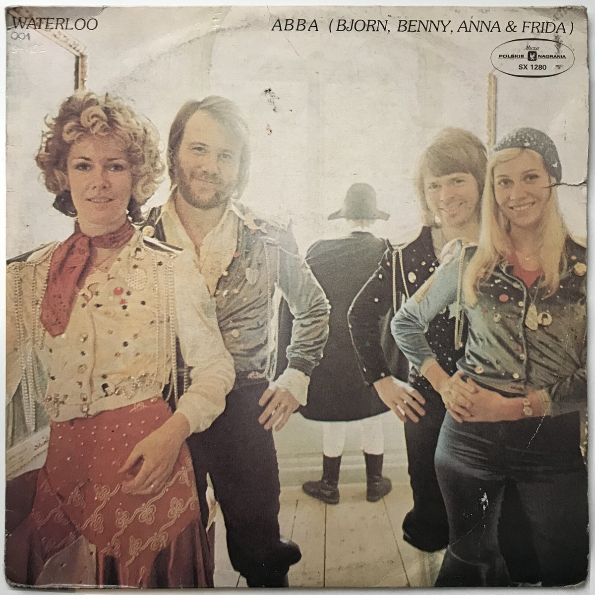 ABBA　waterloo レコード　アバ ABBA Waterloo Sweden 1974 Polar Rock Record lp original