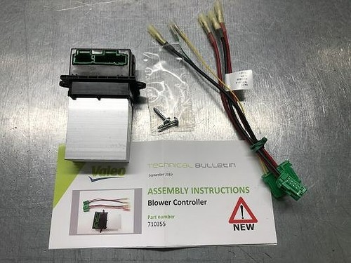 Regulador VALEO, ventilador interior entre otros para CITROËN, NISSAN, PEUGEOT, RENAULT - Imagen 1 de 2